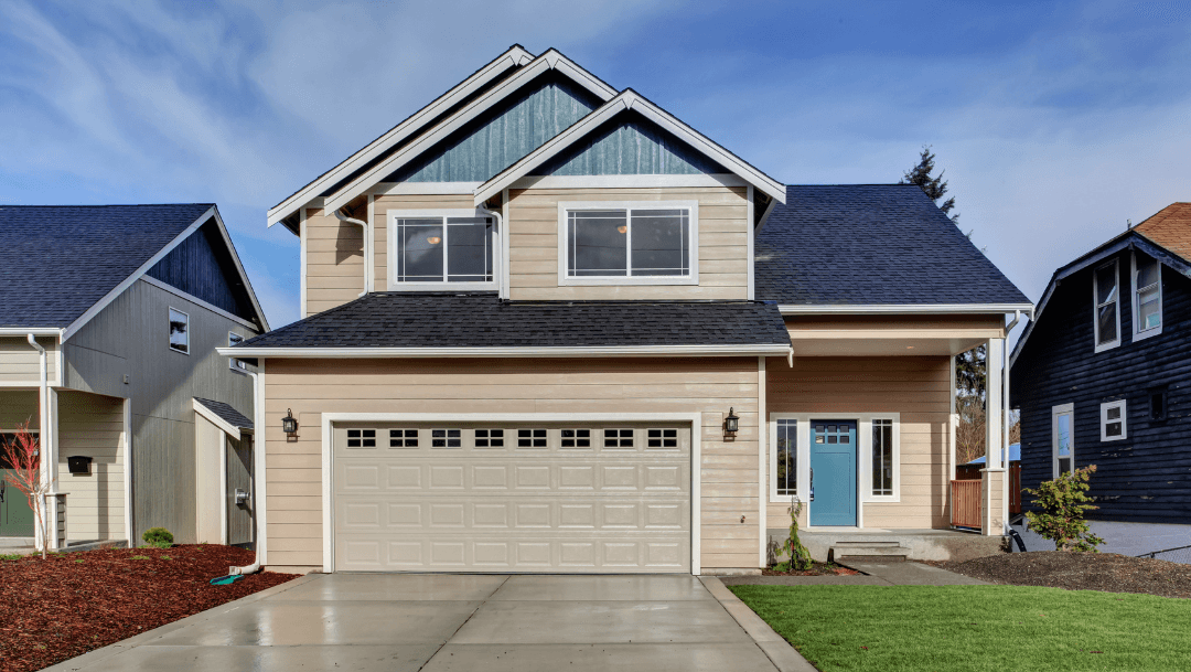 American host family home
